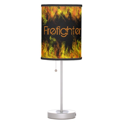Firefighter Table Lamp
