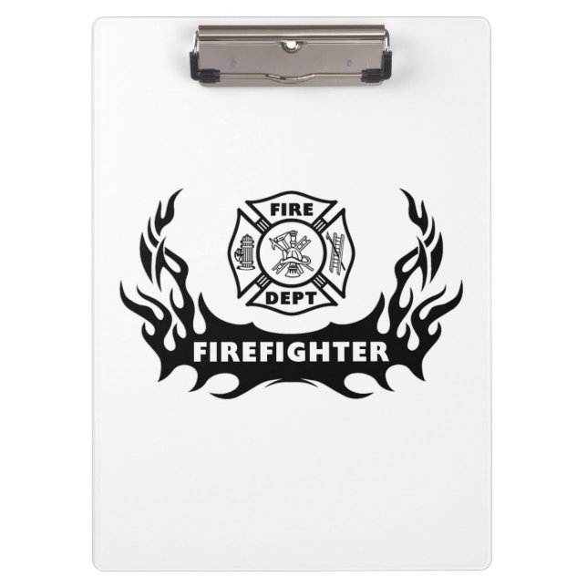 Firefighter Tattoo Clipboard (Front)