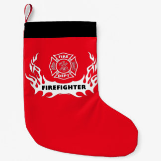 Firefighter Tattoos Small Christmas Stocking