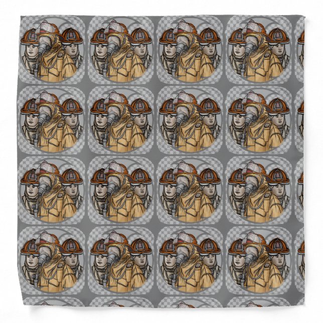 Firefighter Team Bandana (Front)