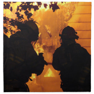Firefighter Team Napkin