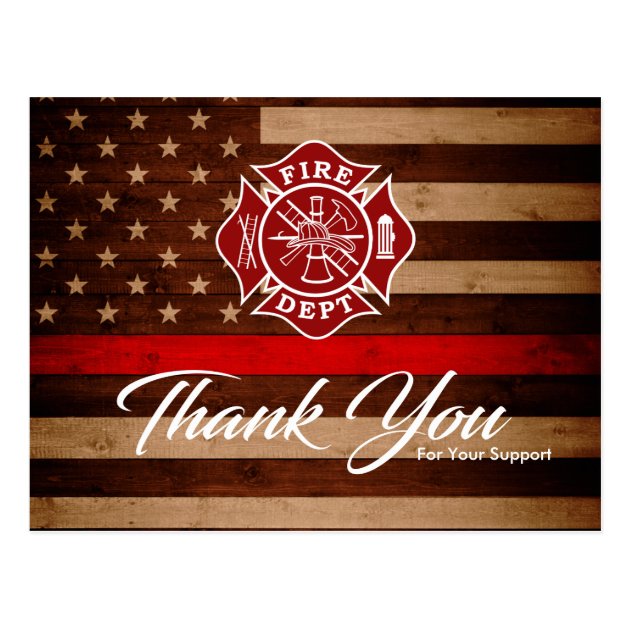 Firefighter Thank You Card Zazzle Com   Firefighter Thank You Card R0d09ccd81a8149b49d3ff35c2343347a Vgbaq 8byvr 630 