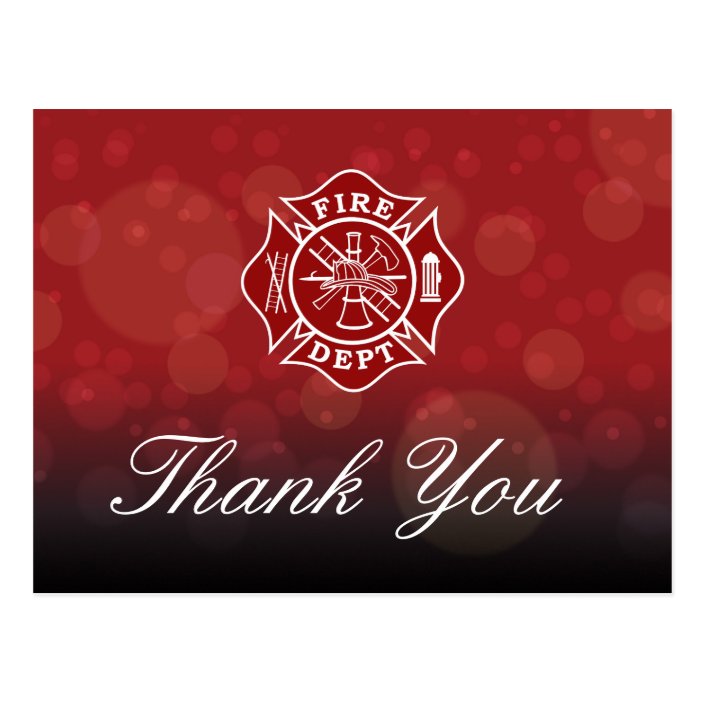 Firefighter Thank You Card Zazzle com - Firefighter Thank You Card Rce69349e051d4013b4980d062b4713e2 Vgbaq 8byvr 704