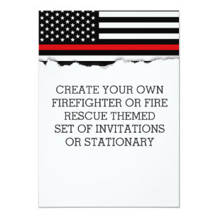 Firefighter Graduation Invitations Zazzle