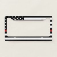 Firefighter Thin Red Line America Flag Fire Dept