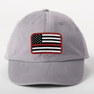 Firefighter Thin Red Line Fire Rescue Department Patch