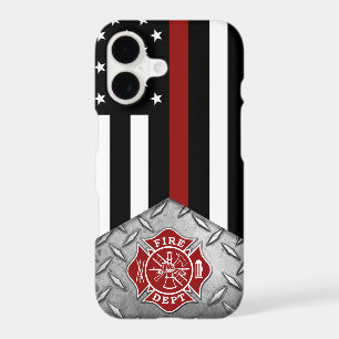Firefighter Thin Red Line iPhone 17 Case