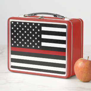thin blue line lunch box