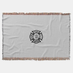 Firefighter Throw Blanket