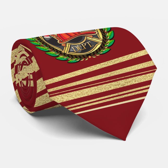 Firefighter Tie (Rolled)