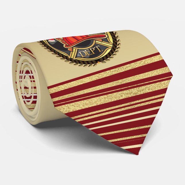 Firefighter Tie (Rolled)