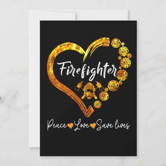 Firefighter Truck Christmas Tree Men Women (Back)