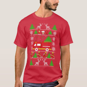Firefighter Ugly Christmas Sweater Great Gift For 