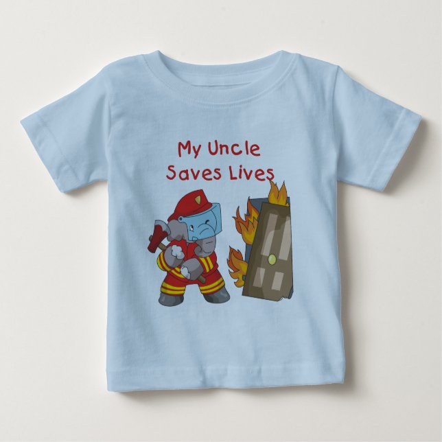 Firefighter Uncle T-shirts and Gifts (Front)