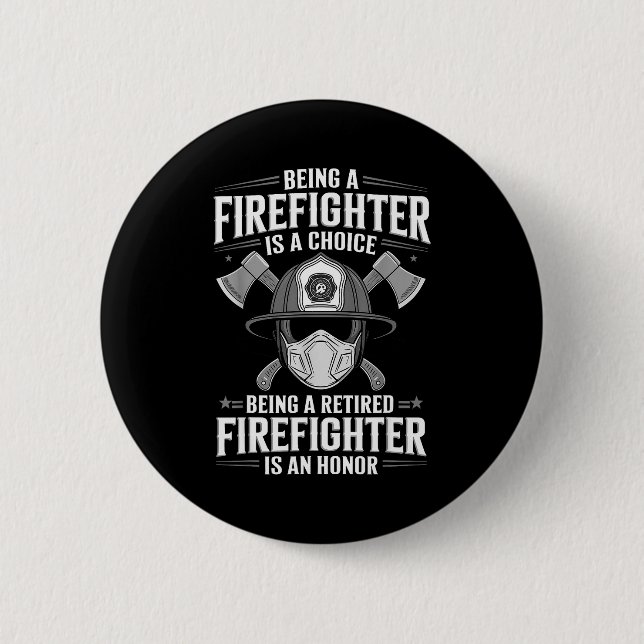 Firefighter Uniform For Men Women Fireman Job Fire Button (Front)