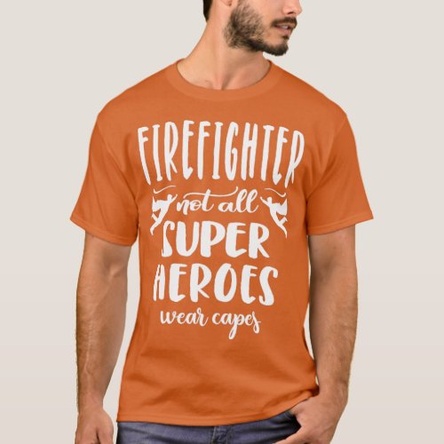 Firefighter volunteer firefighter  1  T_Shirt