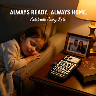 Firefighter wears legend shirt iPhone 17 pro max case