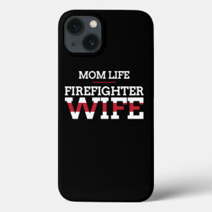 Firefighter Wife Thin Red Line Mothers Day Gift  iPhone 13 Case