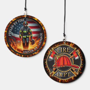 FIREFIGHTER WIND CHIME