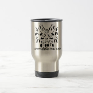 Firefighter wolf, ANSWERING THE CALL Travel Mug