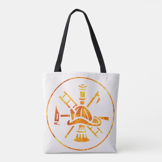 Firefighter women's bag work or at the beach (Back)