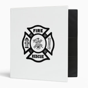 Firefighters 3 Ring Binder