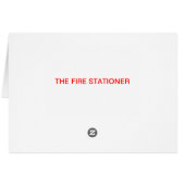 Firefighters and hose cards (Back Horizontal)
