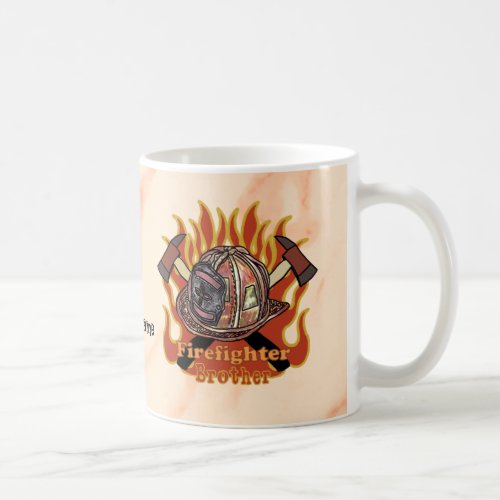 Firefighters Are Brothers Coffee Mug