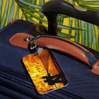 Firefighters Attack Luggage Tag