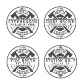 Firefighter's Cigar Tool Set w/ Whiskey Glasses (Designs)