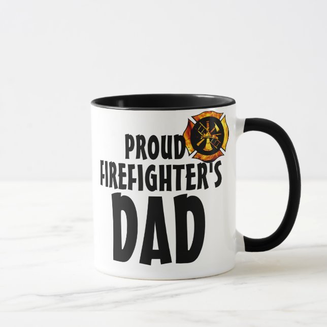 Firefighter's Dad Mug (Right)