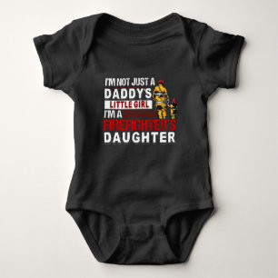 Firefighter's Daughter Baby Bodysuit