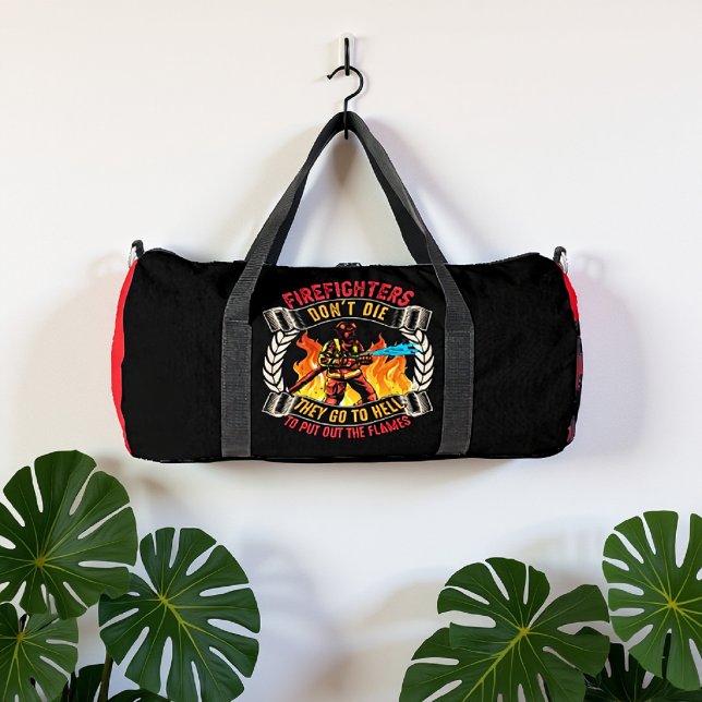 Firefighters Don't Die Put Flames Duffle Bag (Creator Uploaded)