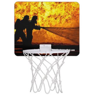 Firefighters Dunk Training Mini Basketball Hoop