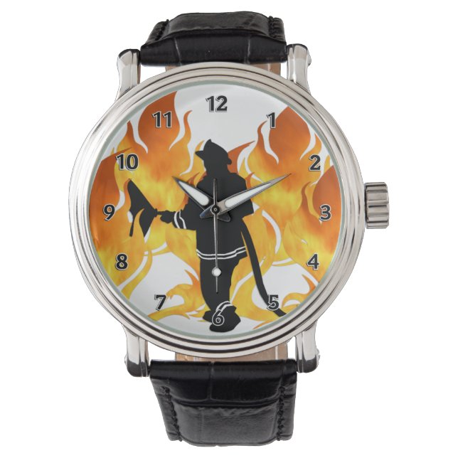 Firefighters Feel The Heat Watch (Front)