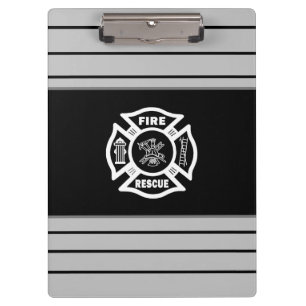 Firefighters Fire Rescue Clipboard