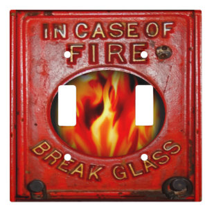 FireFighters. Firemen Gifts Light Switch Cover 