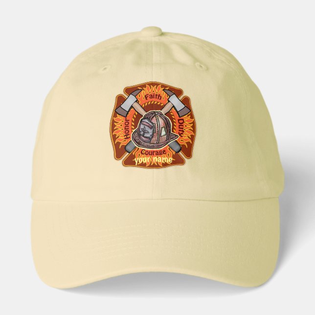 Firefighters Flames hats (Front)