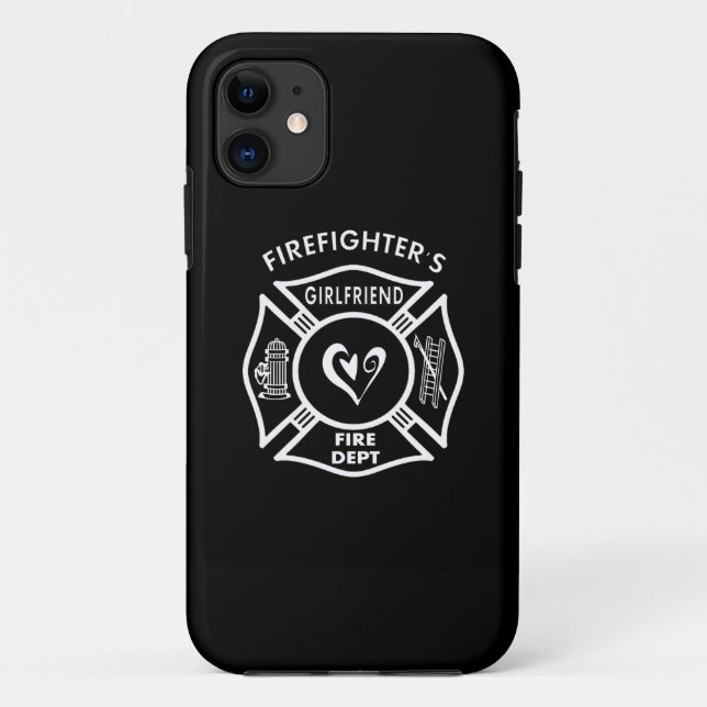 Firefighter's Girlfriend Case-Mate iPhone Case (Back)