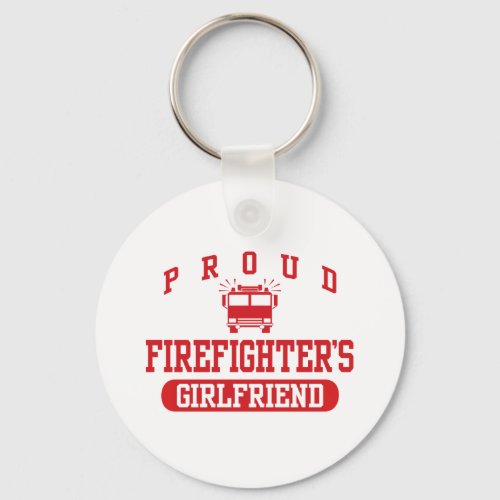 Firefighters Girlfriend Keychain