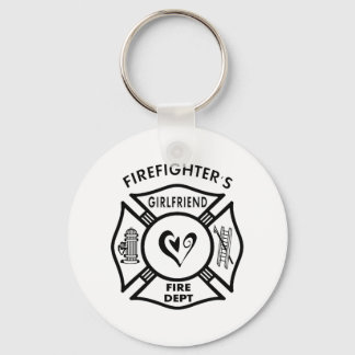 Firefighter's Girlfriend Keychain