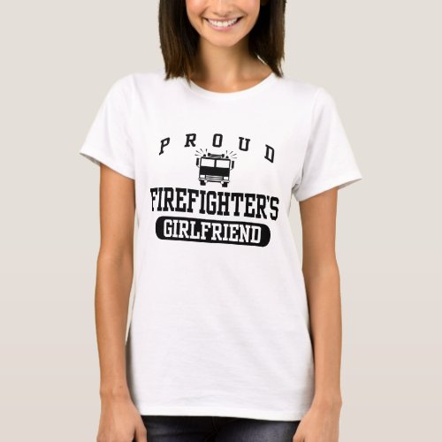 Firefighters Girlfriend T_Shirt