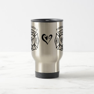 Firefighters Girlfriend Travel Mug