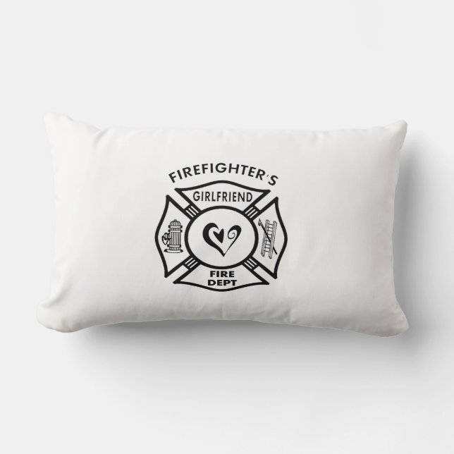 Firefighters Girlfriends Lumbar Pillow (Front)