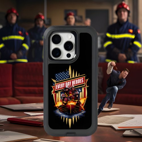 Firefighters In Action iPhone 15 Pro Case