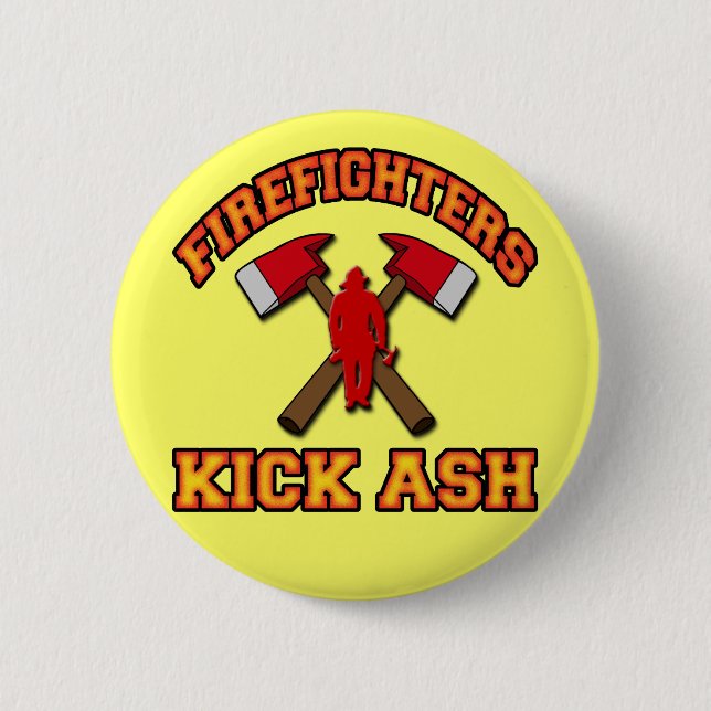 FIREFIGHTERS KICK ASH BUTTON (Front)