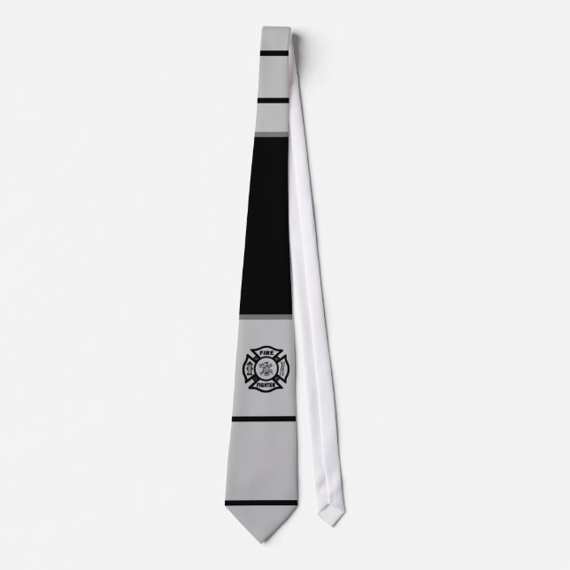 Firefighters Logo   Neck Tie (Front)
