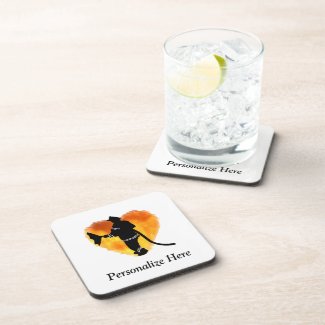 Firefighters Fire Dept Coasters