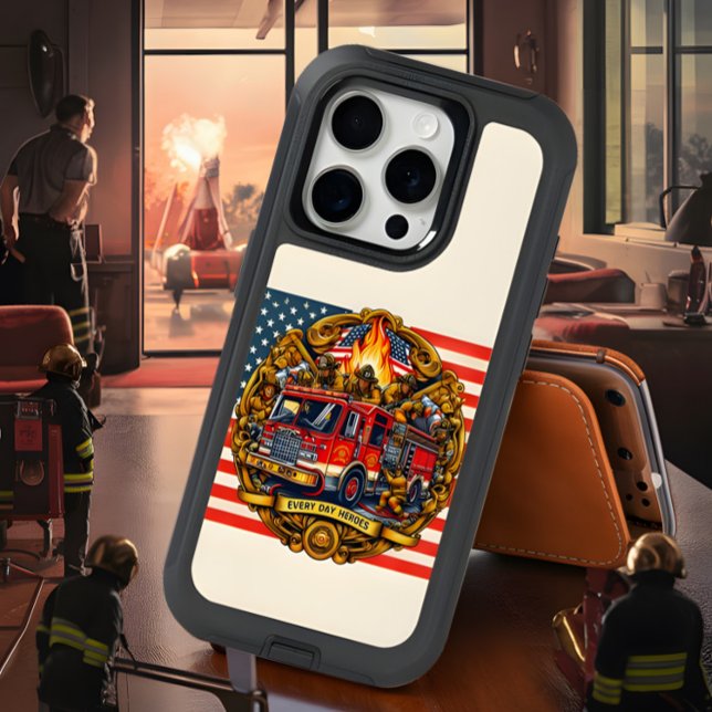 Firefighters On Duty iPhone 15 Pro Case (Creator Uploaded)