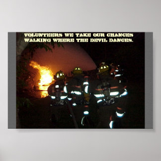 Firefighters Poster
